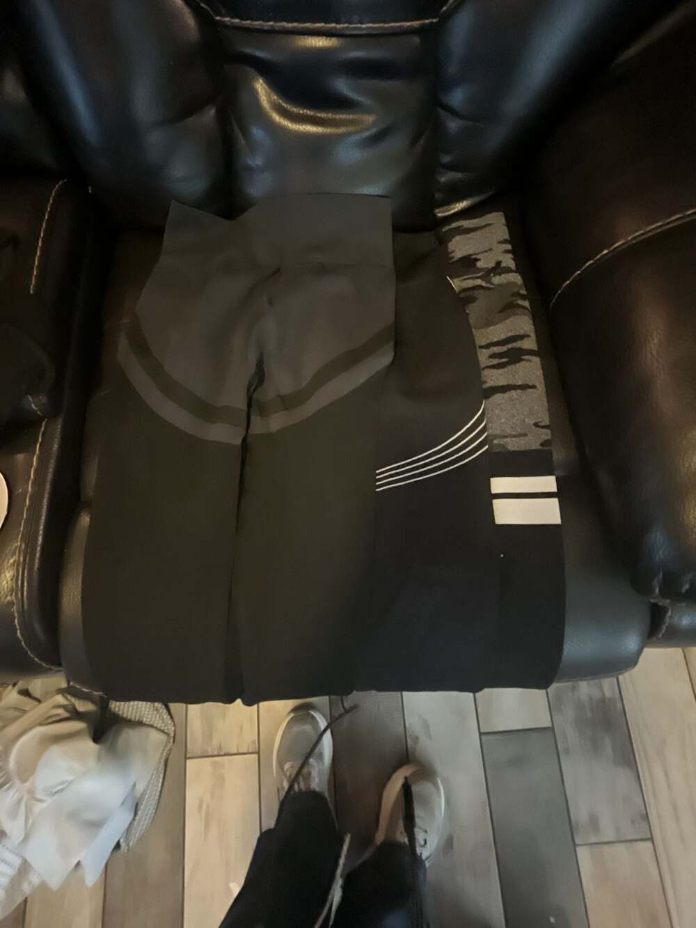 Set of 3 Unbranded Athletic Seamless Yoga Leggings Black Medium